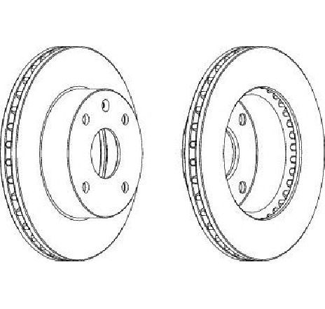 Disc frana FERODO DDF1257 Disc frana FERODO DDF1257