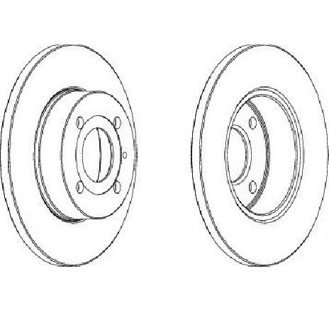 Disc frana FERODO DDF127 Disc frana FERODO DDF127