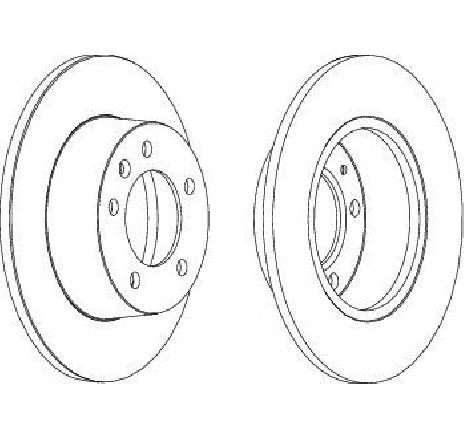 Disc frana FERODO DDF1272 Disc frana FERODO DDF1272