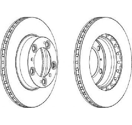 Disc frana FERODO DDF1293C Disc frana FERODO DDF1293C