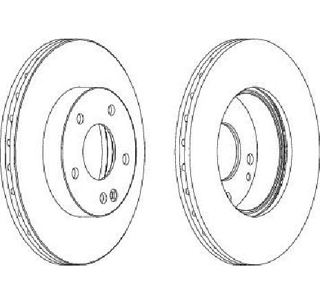 Disc frana FERODO DDF1363 Disc frana FERODO DDF1363
