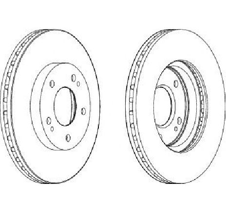Disc frana FERODO DDF1393 Disc frana FERODO DDF1393