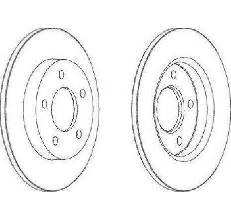 Disc frana FERODO DDF1420 Disc frana FERODO DDF1420