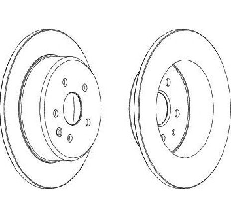 Disc frana FERODO DDF1499-1 Disc frana FERODO DDF1499-1