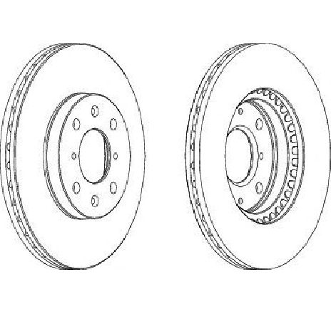 Disc frana FERODO DDF1520 Disc frana FERODO DDF1520