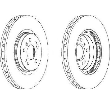 Disc frana FERODO DDF1533 Disc frana FERODO DDF1533