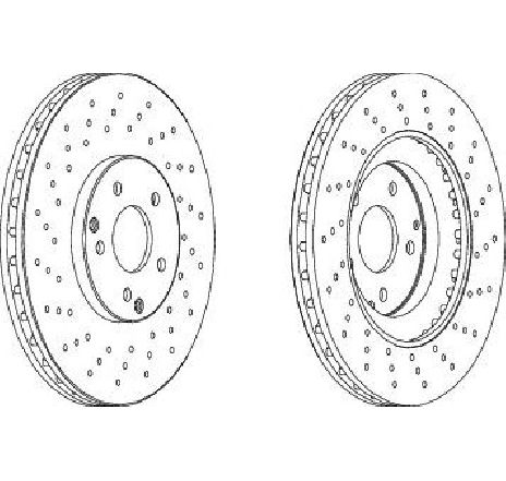 Disc frana FERODO DDF1582C-1</br>Piesa auto pentru Frana disc Disc frana FERODO DDF1582C-1</br>Piesa auto pentru Frana disc