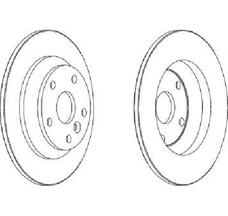 Disc frana FERODO DDF1616-1 Disc frana FERODO DDF1616-1
