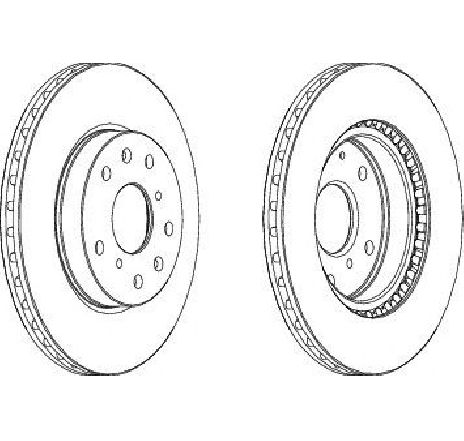 Disc frana FERODO DDF1620 Disc frana FERODO DDF1620
