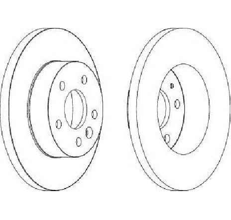 Disc frana FERODO DDF1674 Disc frana FERODO DDF1674