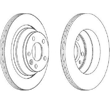 Disc frana FERODO DDF1698 Disc frana FERODO DDF1698