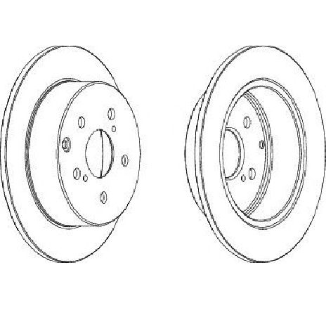 Disc frana FERODO DDF1704 Disc frana FERODO DDF1704