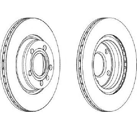 Disc frana FERODO DDF1708 Disc frana FERODO DDF1708