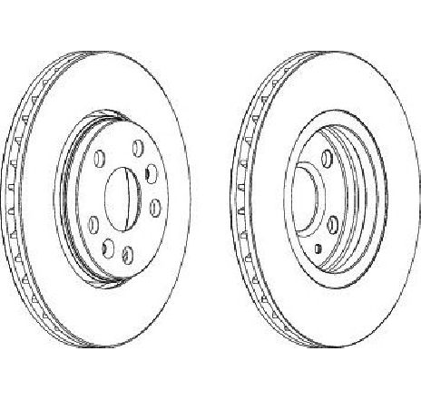 Disc frana FERODO DDF1733 Disc frana FERODO DDF1733