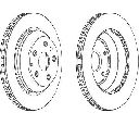 Disc frana FERODO DDF1855C-1
