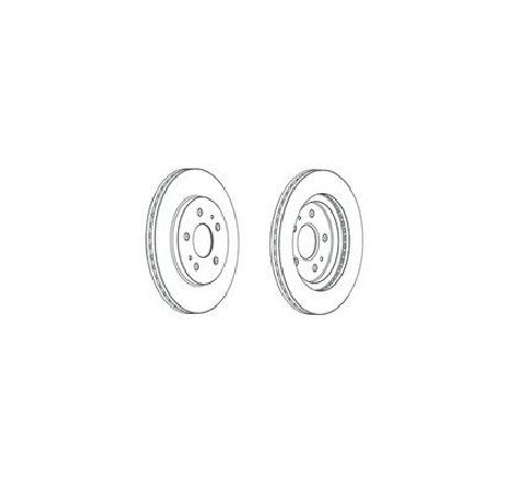 Disc frana FERODO DDF2247C Disc frana FERODO DDF2247C