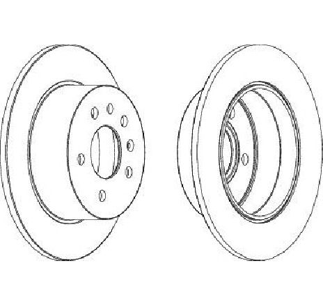 Disc frana FERODO DDF239 Disc frana FERODO DDF239