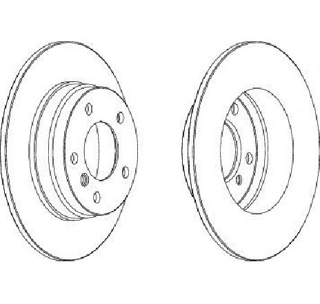 Disc frana FERODO DDF249 Disc frana FERODO DDF249