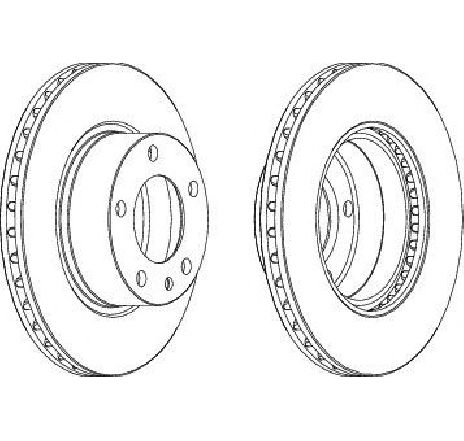 Disc frana FERODO DDF325 Disc frana FERODO DDF325