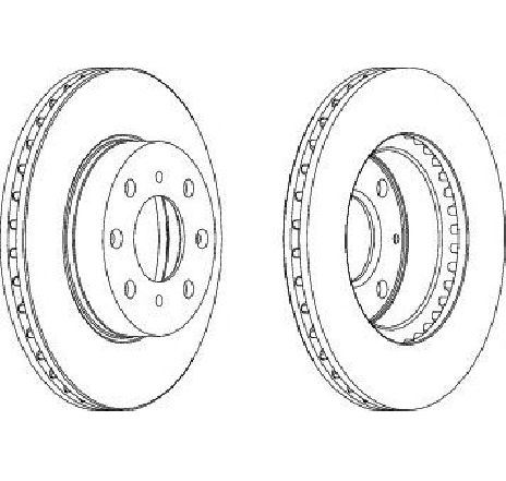 Disc frana FERODO DDF447 Disc frana FERODO DDF447