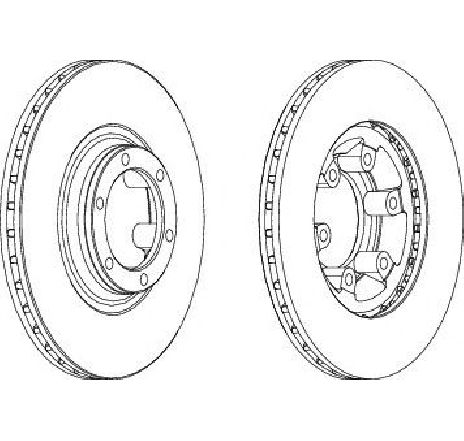 Disc frana FERODO DDF460 Disc frana FERODO DDF460