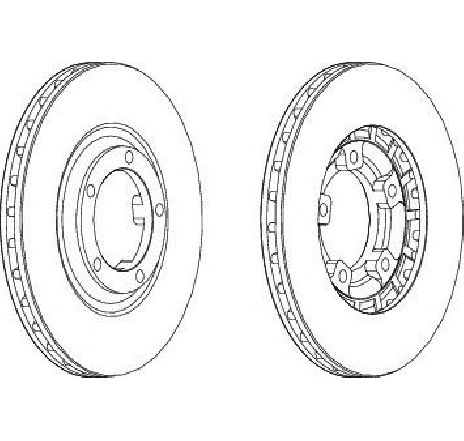 Disc frana FERODO DDF461 Disc frana FERODO DDF461