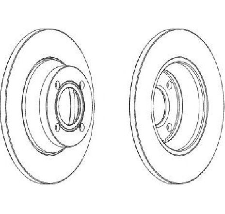Disc frana FERODO DDF518 Disc frana FERODO DDF518