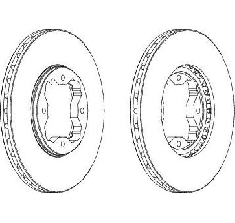 Disc frana FERODO DDF619 Disc frana FERODO DDF619