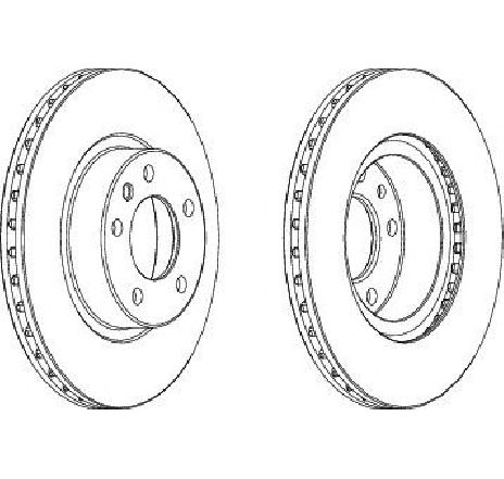 Disc frana FERODO DDF697 Disc frana FERODO DDF697