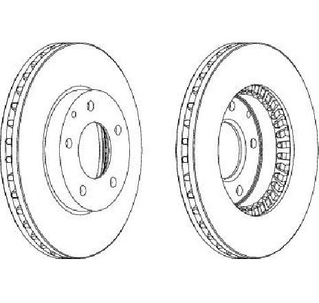 Disc frana FERODO DDF738 Disc frana FERODO DDF738