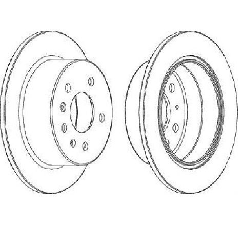 Disc frana FERODO DDF756 Disc frana FERODO DDF756