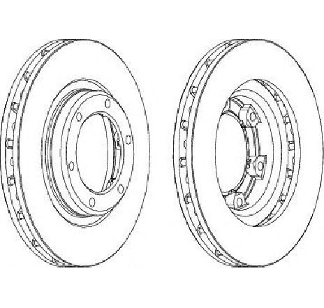 Disc frana FERODO DDF769</br>Piesa auto pentru Frana disc Disc frana FERODO DDF769</br>Piesa auto pentru Frana disc