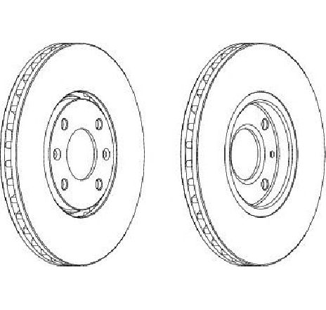 Disc frana FERODO DDF841 Disc frana FERODO DDF841