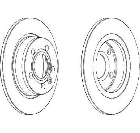 Disc frana FERODO DDF847C-1</br>Piesa auto pentru Frana disc Disc frana FERODO DDF847C-1</br>Piesa auto pentru Frana disc