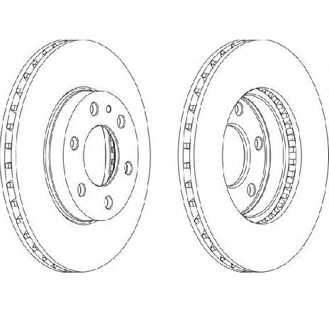 Disc frana FERODO FCR314A Disc frana FERODO FCR314A