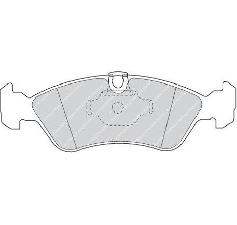Set placute frana,frana disc FERODO FDB1067 Set placute frana,frana disc FERODO FDB1067