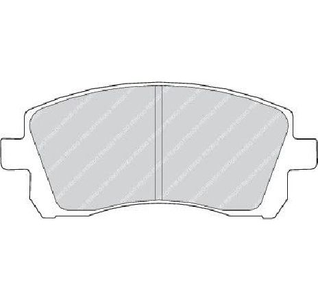 Set placute frana,frana disc FERODO FDB1327 Set placute frana,frana disc FERODO FDB1327