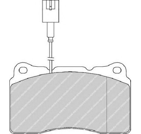 Set placute frana,frana disc FERODO FDB1334 Set placute frana,frana disc FERODO FDB1334
