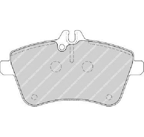 Set placute frana,frana disc FERODO FDB1750 Set placute frana,frana disc FERODO FDB1750