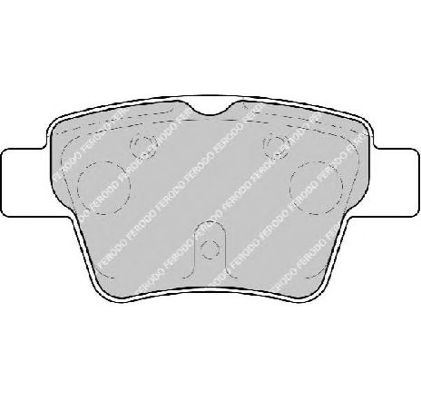 Set placute frana,frana disc FERODO FDB1784 Set placute frana,frana disc FERODO FDB1784