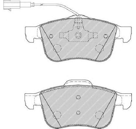 Set placute frana,frana disc FERODO FDB1805 Set placute frana,frana disc FERODO FDB1805