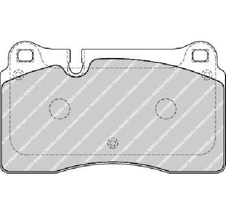 Set placute frana,frana disc FERODO FDB1877 Set placute frana,frana disc FERODO FDB1877