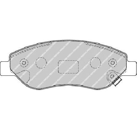 Set placute frana,frana disc FERODO FDB1921 Set placute frana,frana disc FERODO FDB1921