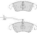 Set placute frana,frana disc FERODO FDB4044