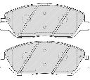 Set placute frana,frana disc FERODO FDB4111