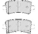 Set placute frana,frana disc FERODO FDB4209