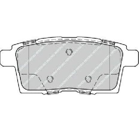 Set placute frana,frana disc FERODO FDB4366 Set placute frana,frana disc FERODO FDB4366