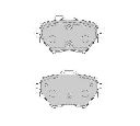 Set placute frana,frana disc FERODO FDB4680