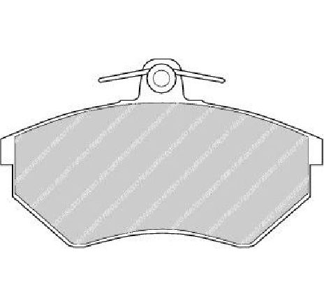 Set placute frana,frana disc FERODO FDB774 Set placute frana,frana disc FERODO FDB774