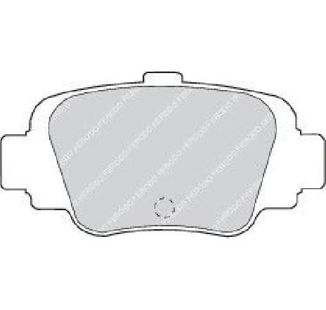 Set placute frana,frana disc FERODO FDB992 Set placute frana,frana disc FERODO FDB992